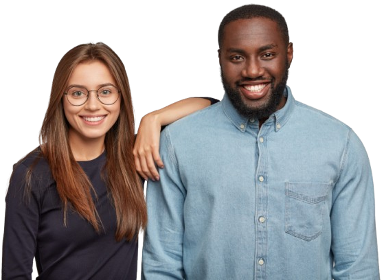 horizontal shot mixed race couple stand closely each other being good mood 1 1 removebg preview